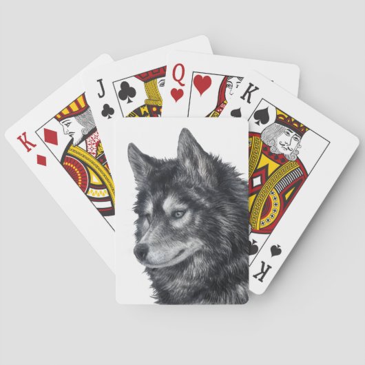 Balto Dog Pokerkaarten (Achterkant)