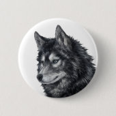 Balto Dog Ronde Button 5,7 Cm (Voorkant)