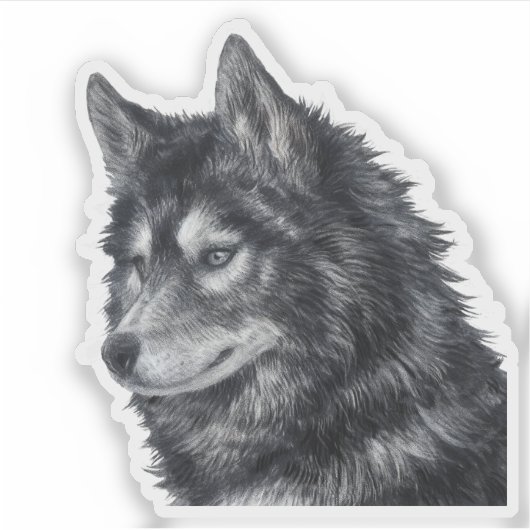 Balto Dog Sticker (Voorkant)