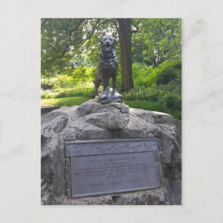 Balto Statue in Central Park Briefkaart