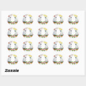 BALTSJILIEFDE RONDE STICKER (Vel)
