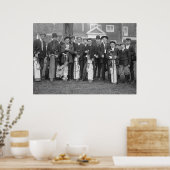 Baltusrol Golf Caddies: begin jaren '00 Poster (Keuken)