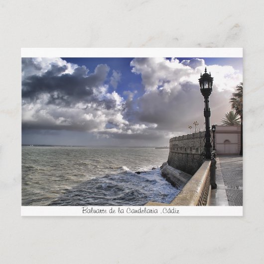 Baluarte de la Candelaria, Cádiz Briefkaart (Voorkant)