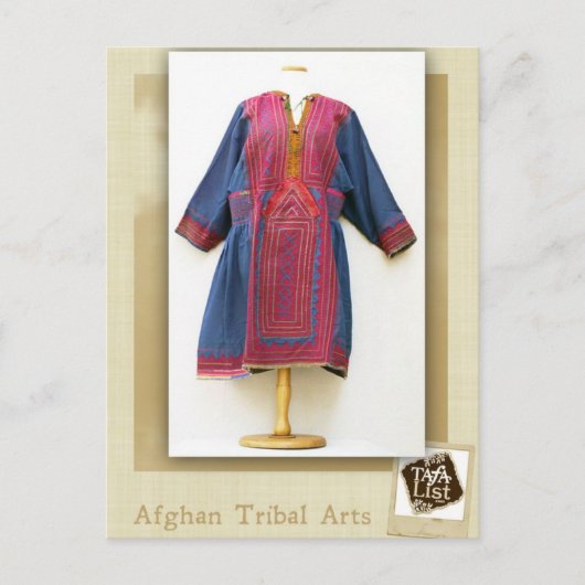  Baluchi-dress Briefkaart (Voorkant)