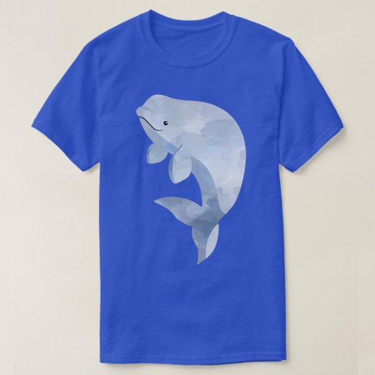 Baluga Whale T-shirt (Design voorkant)
