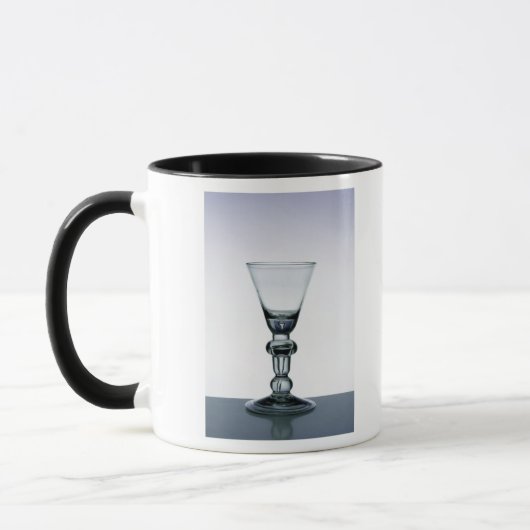 Baluster-stengoblet, c.1700-20 mok (Links)