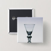 Baluster-stengoblet, c.1700-20 vierkante button 5,1 cm (Voorkant /achterkant)