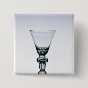 Baluster-stengoblet, c.1700-20 vierkante button 5,1 cm