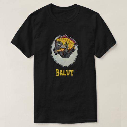 Balut Pinoy Balut sa Puti. T-shirt (Design voorkant)