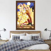 balzaal canvas afdruk (Insitu (Slaapkamer))