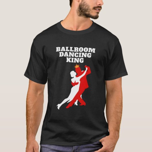 Balzaaldans Koning S Balzaal Dansen T-shirt (Voorkant)