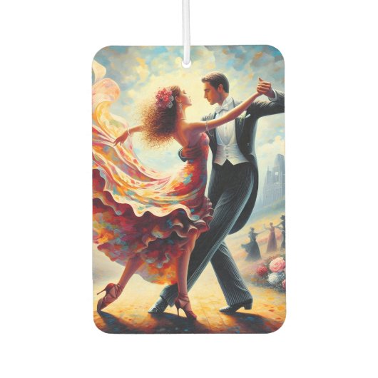 Balzaaldansen Cotillion Vintage Hoge Mode Luchtverfrisser (Voorkant)
