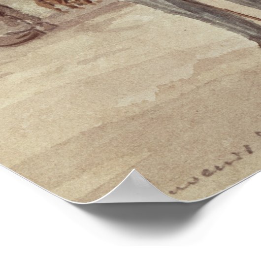 Balzac en Friends Poster (Hoek)