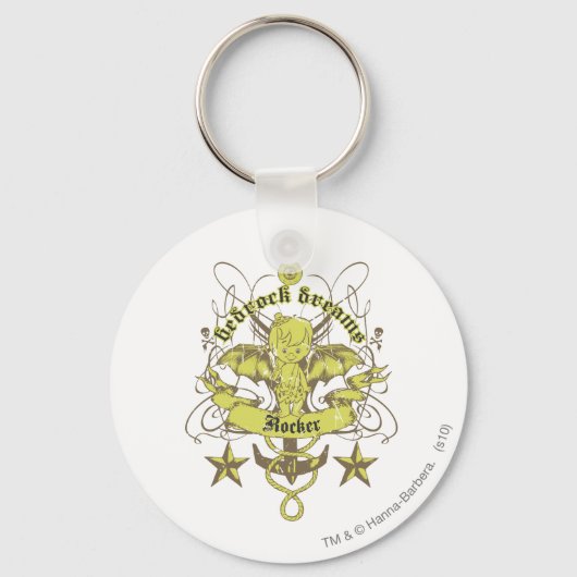 Bam Bam Bedrock Dreams Sleutelhanger (Voorkant)