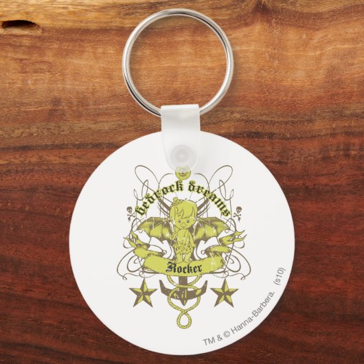 Bam Bam Bedrock Dreams Sleutelhanger (Voorkant)