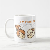 Bam Bam houdt van PEBBLES™ Koffiemok (Links)