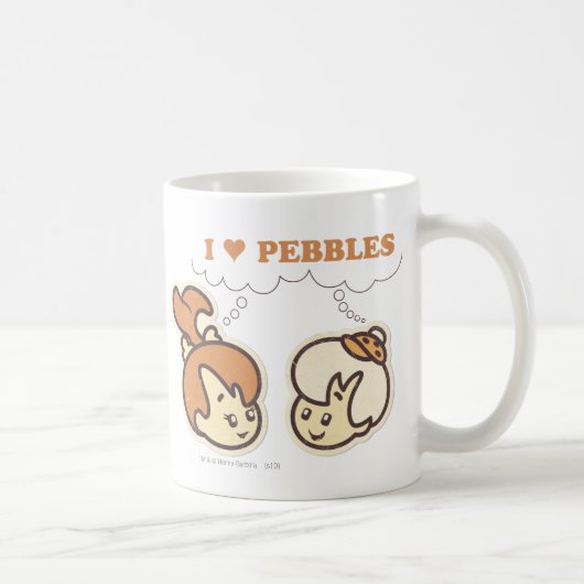 Bam Bam houdt van PEBBLES™ Koffiemok (Rechts)
