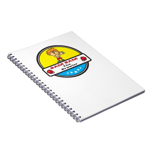 Bam bam notitieboek (Rechterzijde)