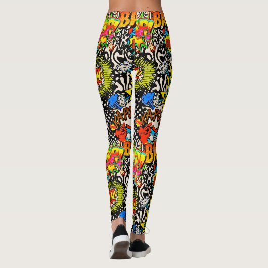 Bam, Bang, Boom Leggings (Achterkant)