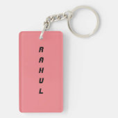 "BAM BHOLE" LORD SHIVA'S NAAG EN TRISHUL SLEUTELHANGER (achterkant)