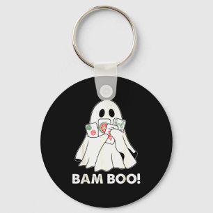 Bam Boo Halloween Geest Mahjong Grappig Kostuum Sp Sleutelhanger