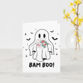 Bam Boo Halloween Ghost Mahjong Funny Costume Game Kaart (Gele Bloem)