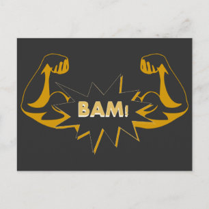 BAM! briefkaart voor de enthousiast over de lifter