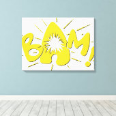 BAM! CANVAS AFDRUK (Insitu (Houten vloer))