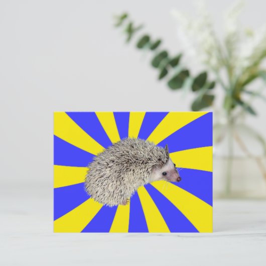 BAM! Egel Briefkaart 2 (Staand voorkant)