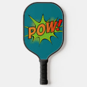 Bam! Pow!  stripafbeeldingen Pickleball Paddle (Voorkant)