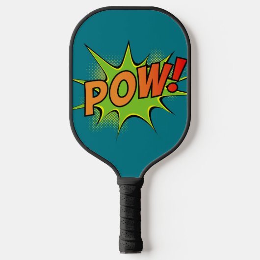 Bam! Pow! stripafbeeldingen Pickleball Paddle (Voorkant)