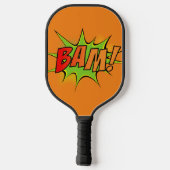Bam! Pow! stripafbeeldingen Pickleball Paddle (Achterkant)