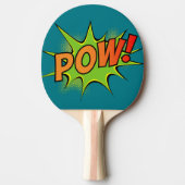 Bam! Pow! stripafbeeldingen Tafeltennisbatje (Voorkant)