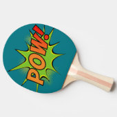 Bam! Pow! stripafbeeldingen Tafeltennisbatje (Zijkant)