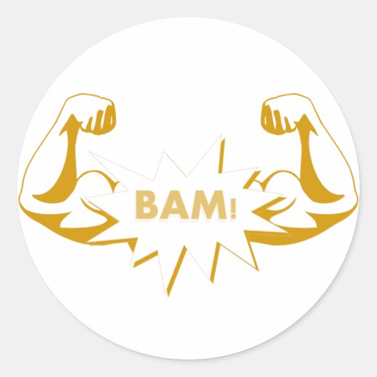BAM! sticker (Voorkant)