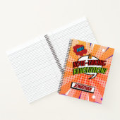 BAM! Stripboek cool gepersonaliseerde trendy kleur Notitieboek (Binnen)