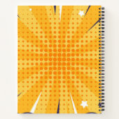 BAM! Strips cool gepersonaliseerd trendy uniek Notitieboek (Achterkant)