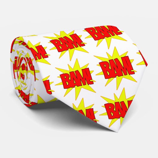 Bam! stropdas (Opgerold)