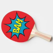 Bam! Tafeltennisbatje (Zijkant)