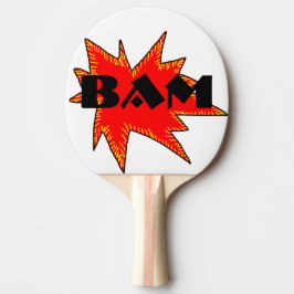 Bam van het pop-art het Toestel CricketDiane van Tafeltennisbatje