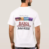 BAMA-blokken en -sluitingen T-shirt (Achterkant)