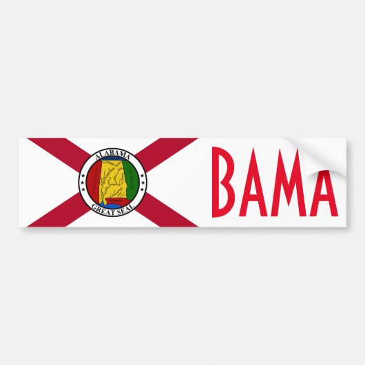 Bama Bumpersticker (Voorkant)