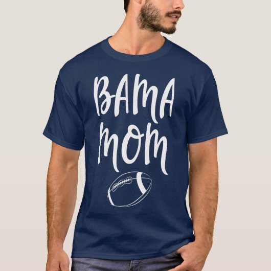 Bama mama Alabama moeder T-shirt (Voorkant)