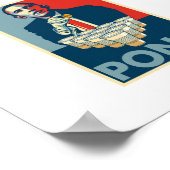 BAMA-PONG-Poster Poster (Hoek)