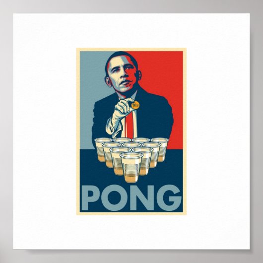 BAMA-PONG-Poster Poster (Voorkant)