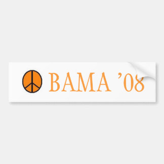Bama voor Obama Bumpersticker