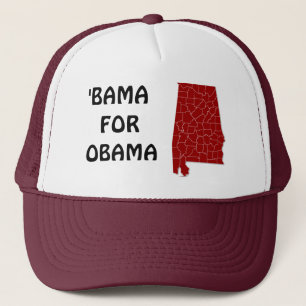 "BAMA VOOR OBAMA TRUCKER PET