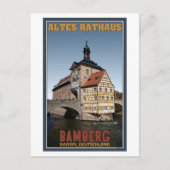 Bamberg - Altes Rathaus Portrait Briefkaart (Voorkant)