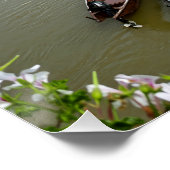Bamberg Beieren Regnitz Rivier Schilder Effect Kun Perfect Poster (Hoek)