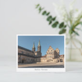 Bamberg Cathedral, Duitsland Briefkaart (Staand voorkant)